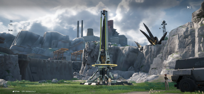 エンドフィールドのグラフィック