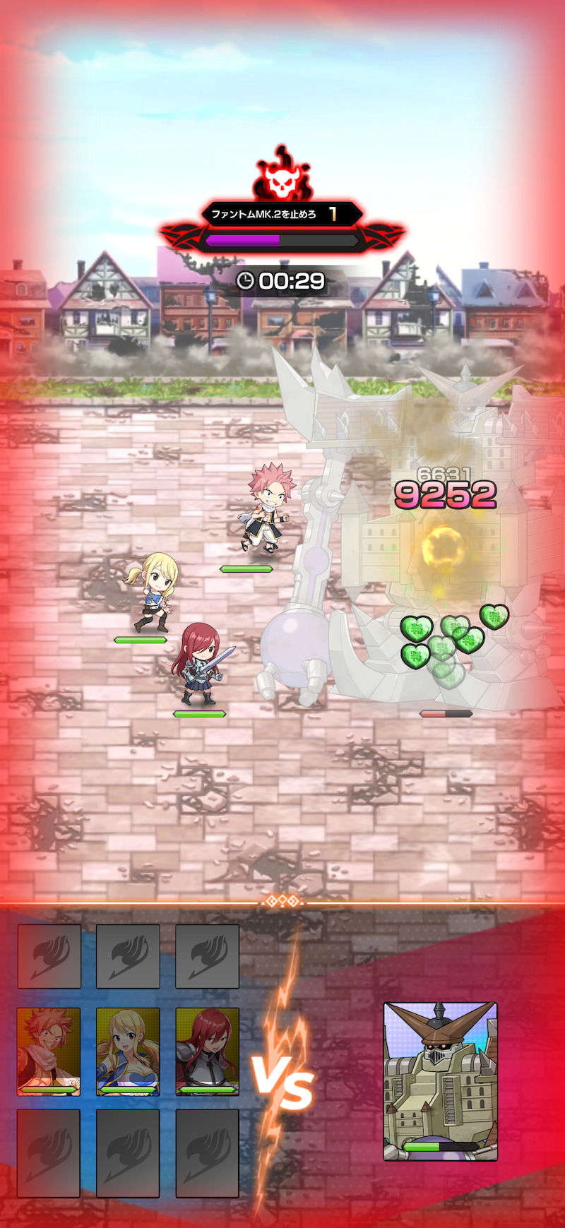 FAIRY TAIL 魔導士クロニクルのバトルシーン