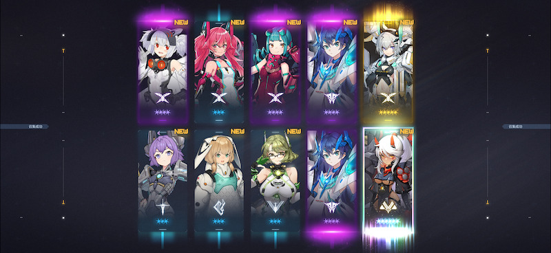 ダイブロス・コアのガチャ