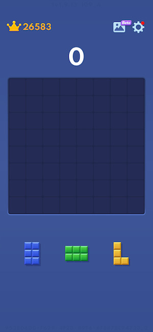 blockblastのプレイ画像