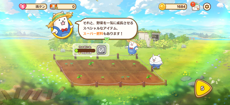 にゃんこ村の農業