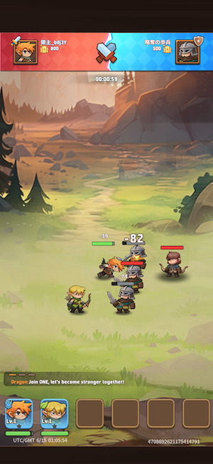 トップヒーローズのバトル