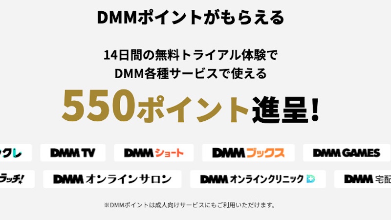 DMMのポイント