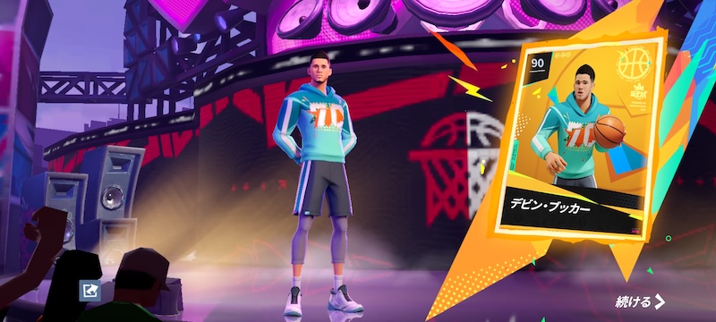 NBAダンクシティのキャラ