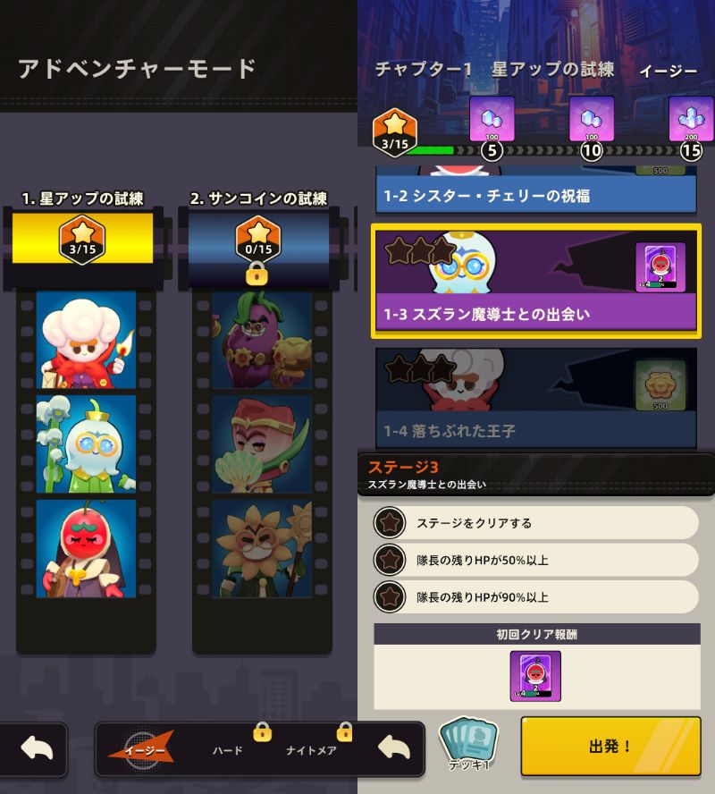 プランツ・オン・ファイアのチャレンジモード